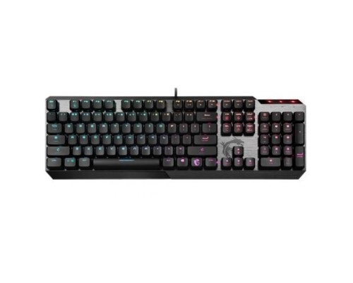 Клавиатура MSI VIGOR GK50 LOW PROFILE black, USB 2.0, RGB