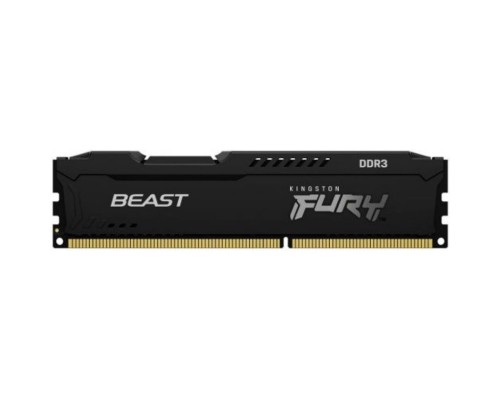 Модуль памяти DDR3 4GB Kingston FURY KF316C10BB/4 Beast Black 1600MHz CL10 1RX8 1.5V 240-pin 4Gbit