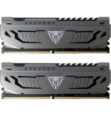 Модуль памяти DDR4 64GB (2*32GB) Patriot PVS464G360C8K Steel PC4-28800 3600MHz CL18 2Gx8 2R UDIMM радиатор 1.35V