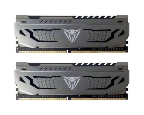 Модуль памяти DDR4 64GB (2*32GB) Patriot PVS464G360C8K Steel PC4-28800 3600MHz CL18 2Gx8 2R UDIMM радиатор 1.35V