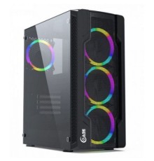 Корпус ATX Powercase Mistral X4 Mesh LED CMIXB-L4 чёрный, без БП, с окном, USB 3.0, 2*USB 2.0, audio