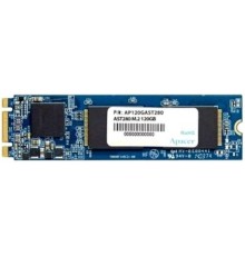 Накопитель SSD M.2 2280 Apacer AP120GAST280-1 AST280 120GB TLC SATA 6Gb/s 500/470MB/s IOPS 23K MTBF 1.5M RTL