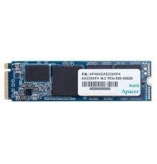 Накопитель SSD M.2 2280 Apacer AP480GAS2280P4-1 AS2280P4 480GB PCI-E 3.0 x4 3200/2000MBs 3D TLC NVMe 1.3 MTBF 1.5M