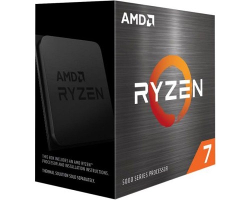 Процессор AMD Ryzen 7 5800X Zen 3 8C/16T 3.8-4.7GHz (AM4, L3 32MB, 7nm, 105W) BOX w/o cooler