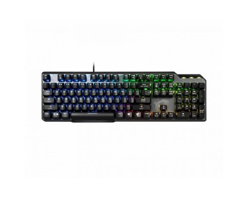 Клавиатура MSI GK50 ELITE S11-04RU226-CLA механическая черный USB Multimedia for gamer LED