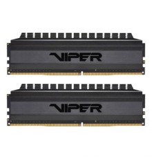 Модуль памяти DDR4 8GB (2*4GB) Patriot PVB48G320C6K Viper 4 Blackout PC4-25600 3200MHz CL16 288-pin XMP радиатор 1.35V RTL