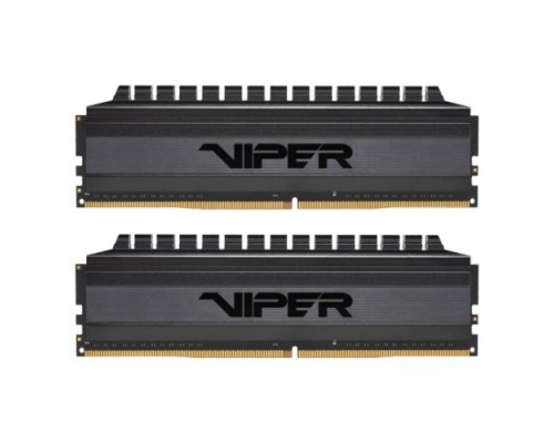 Модуль памяти DDR4 8GB (2*4GB) Patriot PVB48G320C6K Viper 4 Blackout PC4-25600 3200MHz CL16 288-pin XMP радиатор 1.35V RTL