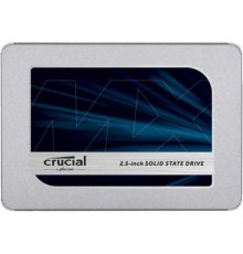 Накопитель SSD 2.5'' Crucial CT1000MX500SSD1 MX500 1TB 3D NAND TLC 560/510MB/s 95K/90K IOPS MTTF 1.8M 7mm