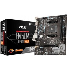 Материнская плата mATX MSI B450M-A PRO MAX