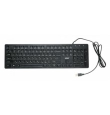 Клавиатура Acer OKW020 ZL.KBDEE.001 черный USB slim