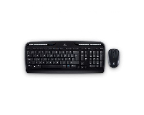 Клавиатура и мышь Wireless Logitech Combo MK330 920-003995 black, USB