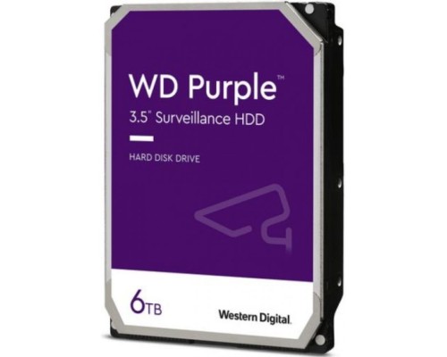 Жесткий диск 6TB SATA 6Gb/s Western Digital WD62PURX WD Purple Surveillance 3,5