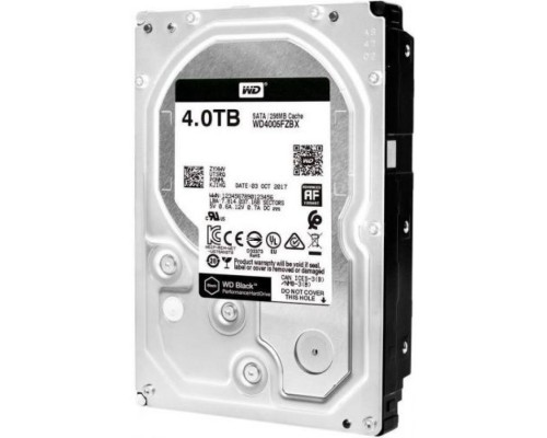 Жесткий диск 4TB SATA 6Gb/s Western Digital WD4005FZBX 3.5