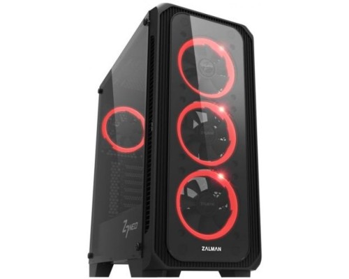 Корпус ATX Zalman Z7 NEO черный, без БП, 2xUSB 2.0, USB 3.0, Audio