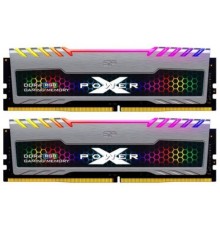 Модуль памяти DDR4 16GB (2*8GB) Silicon Power Xpower Turbine RGB SP016GXLZU360BDB 3600MHz CL18 1.35V