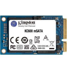 Накопитель SSD mSATA Kingston SKC600MS/512G KC600 512GB SATA 6Gb/s 3D TLC 550/520MB/s MTBF 1M