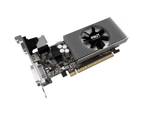 Видеокарта PCI-E Palit GeForce GT 730 (NEAT7300HD46-2080H) 2GB GDDR3 64bit 28nm 902/1804MHz DVI-D(HDCP)/HDMI/VGA RTL