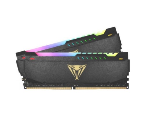 Модуль памяти DDR4 16GB (2*8GB) Patriot PVSR416G360C0K Viper Steel RGB, PC28800 3600MHz CL20