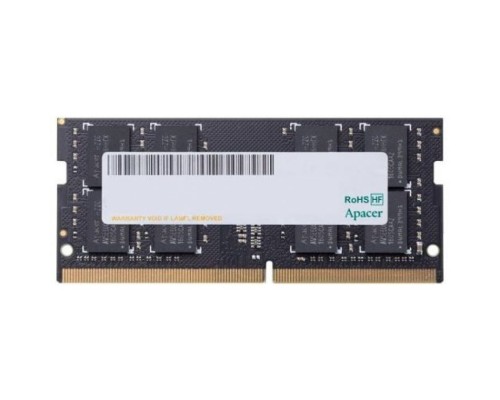 Модуль памяти SODIMM DDR4 8GB Apacer ES.08G2V.GNH PC4-21300 2666MHz CL19, 1.2V, 1R, 1024x8, RTL