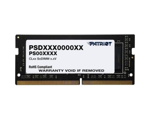 Модуль памяти SODIMM DDR4 32GB Patriot PSD432G26662S Signature PC4-21300 2666MHz CL19 260in 1.2V