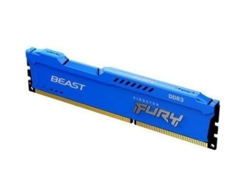 Модуль памяти DDR3 4GB Kingston FURY KF316C10B/4 Beast Blue 1600MHz CL10 1RX8 1.5V 240-pin 4Gbit