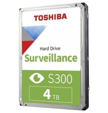 Жесткий диск 4TB SATA 6Gb/s Toshiba HDWT840UZSVA Surveillance S300 3.5" 5400rpm 256MB