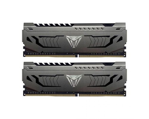 Модуль памяти DDR4 16GB (2*8GB) Patriot PVS416G320C6K Viper Steel PC4-25600 3200MHz CL16 288-Pin XMP радиатор 1.35V