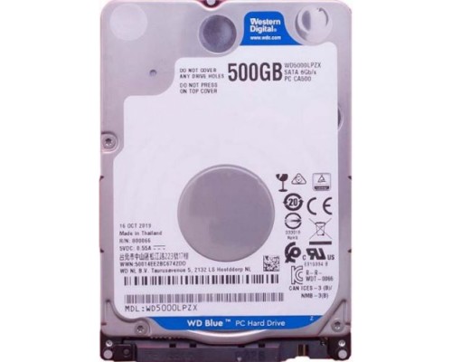 Жесткий диск 500GB SATA 6Gb/s Western Digital WD5000LPZX WD Blue 2.5