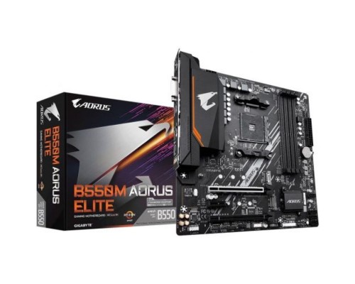 Материнская плата mATX GIGABYTE B550M AORUS ELITE