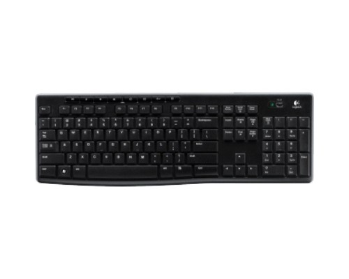 Клавиатура Wireless Logitech Keyboard K270 920-003757 black, USB