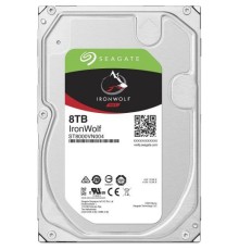 Жесткий диск 8TB SATA 6Gb/s Seagate ST8000VN004 3.5" IronWolf 7200rpm 256MB