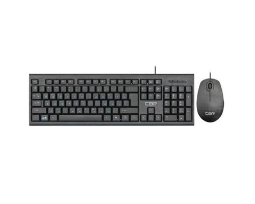 Клавиатура и мышь CBR KB SET 711 carbon USB, поверхность 