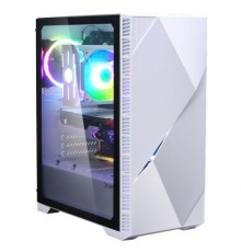 Корпус eATX Zalman Z3 ICEBERG WHITE белый, без БП, боковая панель из закаленного стекла, 2*USB 3.0, USB 2.0, audio