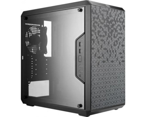 Корпус mATX Cooler Master MasterBox Q300L без БП, черный, с окном