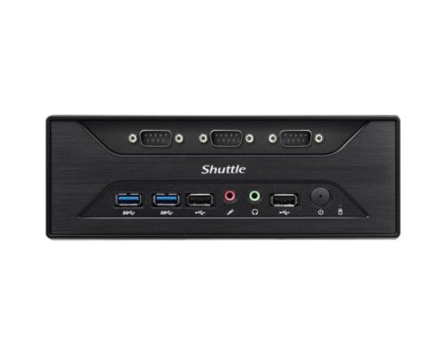 Платформа Shuttle XC60J J3355 2.0GHz (2*DDR3L SODIMM,HD Graphics 500,SATA-III 2.5'' HDD/SSD,GLan,D-Sub/HDMI,2*USB 3.0,5*COM,noOS) RTL