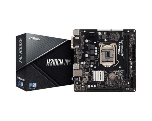 Материнская плата mATX ASRock H310CM-DVS