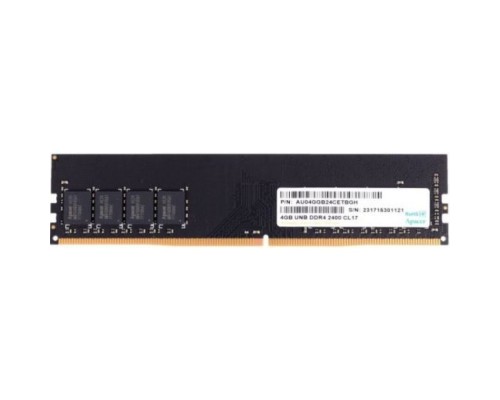 Модуль памяти DDR4 4GB Apacer EL.04G2T.KFH PC4-19200 2400MHz CL17 288-pin 1.2V