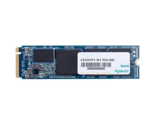 Накопитель SSD M.2 2280 Apacer AP1TBAS2280P4-1 AS2280P4 1TB PCIe Gen3x4 with NVMe 3D TLC 3000/2000MB/s IOPS 215K/390K MTBF 1.5M RTL