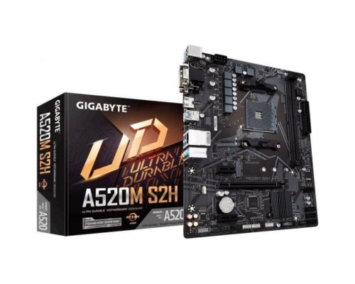 Материнская плата mATX GIGABYTE A520M S2H