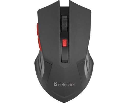 Мышь Wireless Defender Accura MM-275 Black-Red