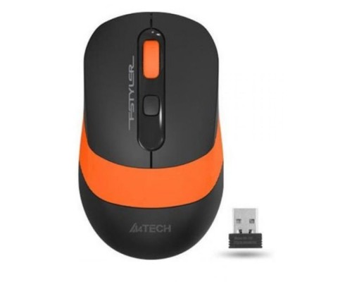 Мышь Wireless A4Tech FG10 ORANGE