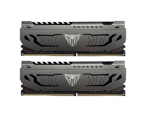 Модуль памяти DDR4 8GB (2*4GB) Patriot PVS48G320C6K Viper Steel PC4-25600 3200MHz CL16 XMP радиатор 1.35V