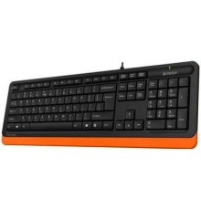 Клавиатура A4Tech FK10 ORANGE черно-оранжевая, USB