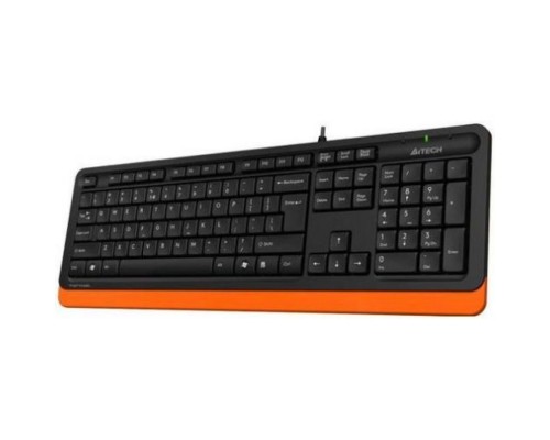 Клавиатура A4Tech FK10 ORANGE черно-оранжевая, USB