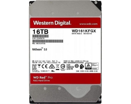 Жесткий диск 16TB SATA 6Gb/s Western Digital WD161KFGX WD Red Plus 3,5