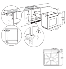 Духовой шкаф Electrolux OEF3H70TX