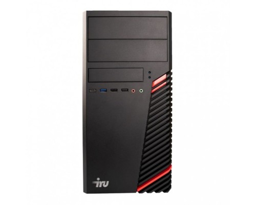 Системный блок iRu Office 310H5SM MT i5 10400, 16Gb/512Gb SSD,UHDG 630, Free DOS, black