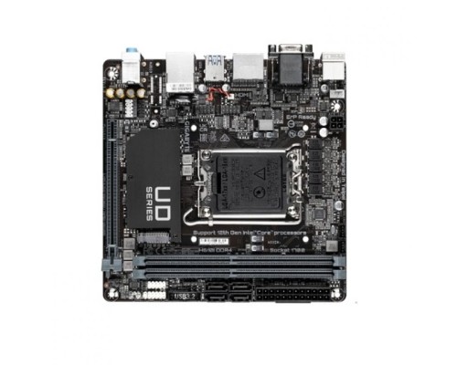 Материнская плата Gigabyte H610I LGA 1700 Intel H610 DDR4 Mini-ITX VGA (D-Sub)