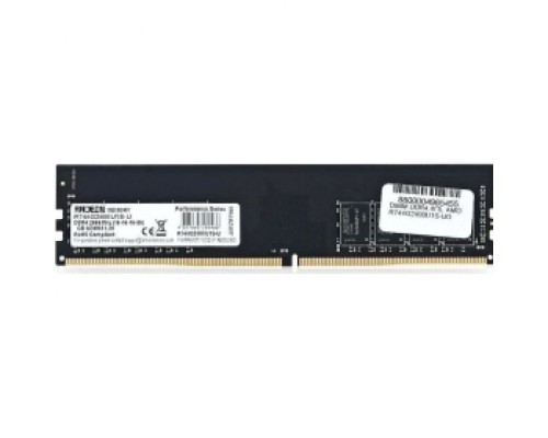 Модуль памяти DDR4 8GB AMD R748G2606U2S-U 2666MHz black Non-ECC, CL16, 1.2V, RTL