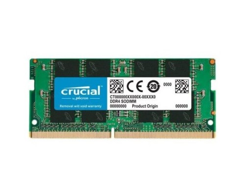 Модуль памяти SODIMM DDR4 16GB Crucial CT16G4SFRA32A PC4-25600 3200MHz CL22 260pin 1.2V